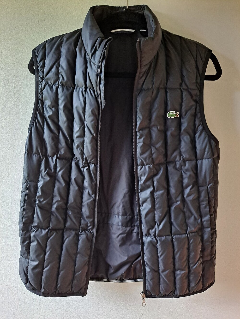 Lacoste Packable Vest. Size Small